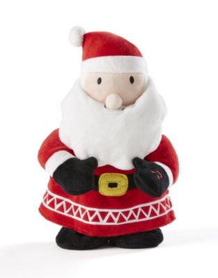 Peluche de Noël animée et musicale père Noël « Rocking around the Christmas tree »