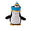 Peluche de Noël animée et musicale pingouins
