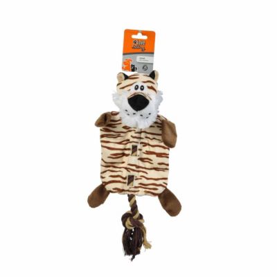 Peluche pour Chien "Tigre" 37cm Marron
