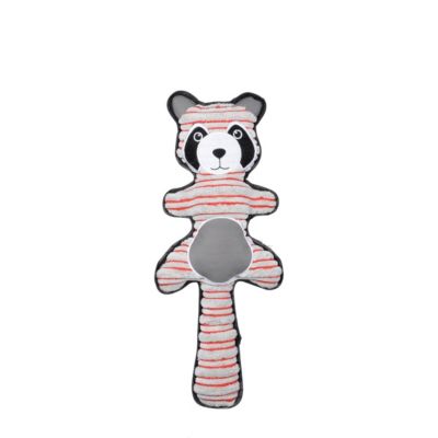Peluche raton laveur chien design et moderne