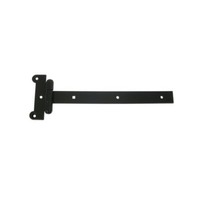 Penture bout carré acier noir Afbat L.500 mm