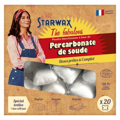 Percarbonate de soude doses 20 x 20g Starwax Fabulous