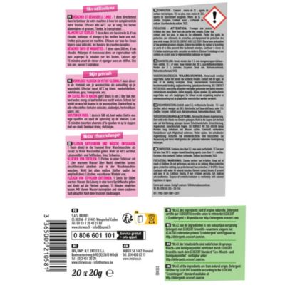 Percarbonate de soude doses 20 x 20g Starwax Fabulous