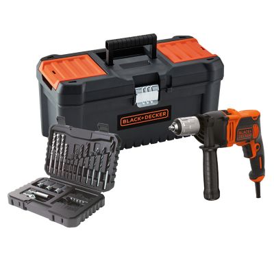 Perceuse à percussion Black+Decker BEH850KA32-QS 850W
