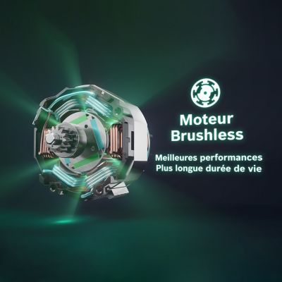 Perceuse à percussion sans fil Bosch UniversalImpact 18V-60 2x2Ah