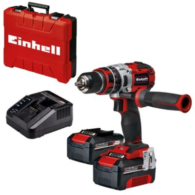 Einhell Perceuse Visseuse à percussion sans fil TE-CD 18/48 Li-i (2x2,0Ah)  pas cher 