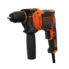 perceuse black + decker à percussion beh710k 710 W sans batterie avec fil