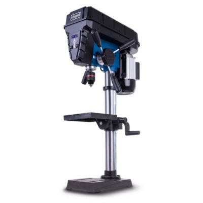 Perceuse à colonne détabli TBM250Vario Scheppach - 600W - table 198x194 mm - profondeur perçage 60mm - colonne 59,5mm portée 125mm