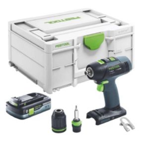 perceuse festool visseuse T 18+3 Basic 18.0 V avec batterie sans fil 4.0 Ah
