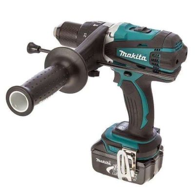 perceuse makita visseuse dhp458 18.0 V 400 W avec batterie sans fil 4.0 Ah