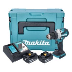 perceuse makita visseuse DHP489RTJ 18.0 V 62 W avec batterie sans fil 5.0 Ah