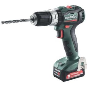 perceuse metabo à percussion PowerMaxx SB 12 BL 12.0 V avec batterie sans fil 2.0 Ah