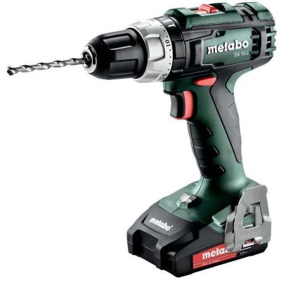 perceuse metabo à percussion SB 18 L 18.0 V avec batterie 2.0 Ah 2.0 sans coffret