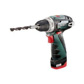 perceuse metabo visseuse 10.8 V 40 W avec batterie sans fil 2.0 Ah