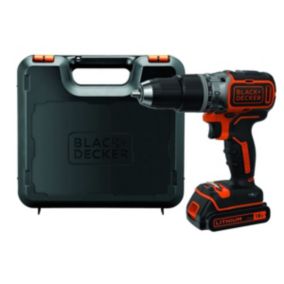 Perceuse à percussion 18V Brushless + Batterie lithium 1.5 Ah Black & Decker