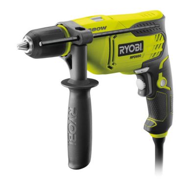 Perceuse à percussion Ryobi RPD680K 680W Castorama