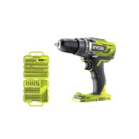 perceuse ryobi visseuse r18dd3-0 18.0 V sans batterie sans coffret