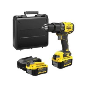 perceuse Stanley visseuse 18.0 V avec batterie 4.0 Ah 2 sans coffret