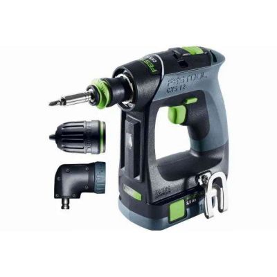 Perceuse-visseuse 10,8V CXS 12 2,5-Set + 2 batteries 2,5Ah + chargeur + coffret SYSTAINER SYS3 DF M 187 - FESTOOL - 576865