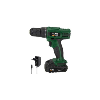 Perceuse-visseuse 14,4V KOMA TOOLS - Batterie 1,5Ah - Chargeur