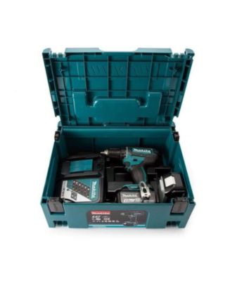 Perceuse visseuse 18V + 2 batteries 4Ah + chargeur + coffret MAKPAC - MAKITA - DDF482RMJ