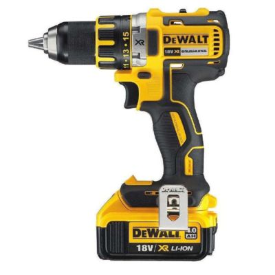 Perceuse-visseuse 18V + 2 batteries 4Ah + chargeur + coffret T-STAK - DEWALT - DCD790M2