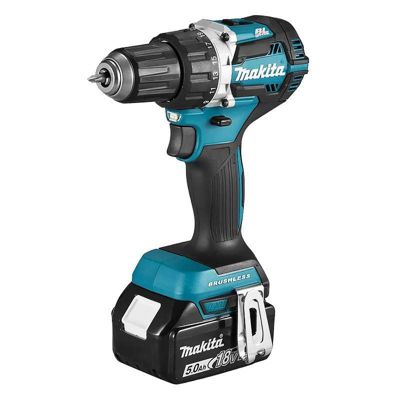 Perceuse-visseuse 18V + 2 batteries 5Ah + chargeur + coffret MAKPAC - MAKITA - DDF484RTJ