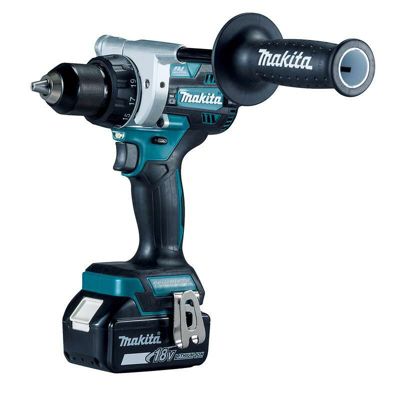 Perceuse-visseuse 18V + 2 batteries 5Ah + chargeur rapide + coffret MAKPAC - MAKITA - DDF486RTJ