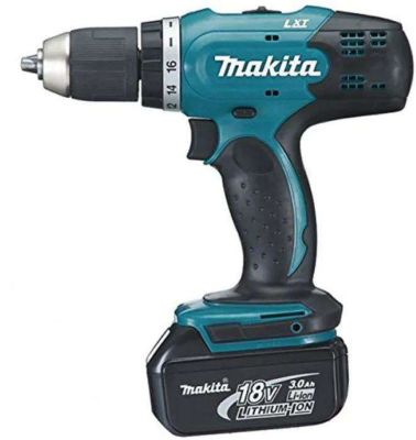 Perceuse visseuse 18V + 3 batteries 3Ah + chargeur + coffret - MAKITA - DDF453SFE3