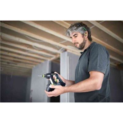 Perceuse-visseuse 18V C 18 HPC 4,0 I-Plus + 2 batteries 4Ah + chargeur rapide + Systainer SYS3 - FESTOOL - 576435