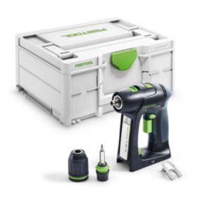 Perceuse-visseuse 18V C18 Basic (sans batterie ni chargeur) + SYSTAINER SYS3 M - FESTOOL - 576434