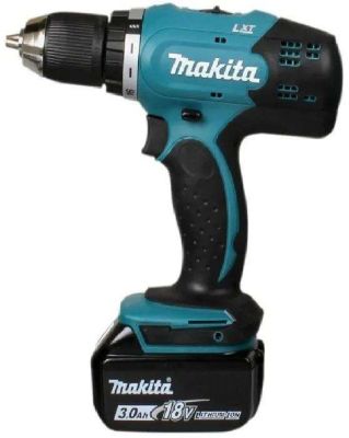 Perceuse-visseuse 18V diamètre 13mm + 2 batteries 3Ah + chargeur + coffret - MAKITA - DDF453SFE