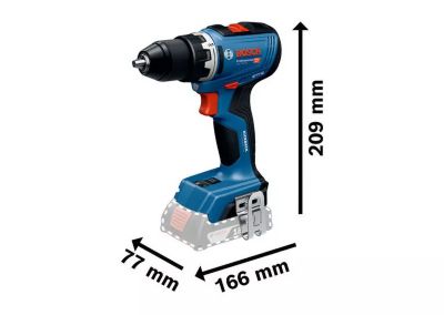 Perceuse-visseuse 18V GSR 18V-65 Professional (sans batterie ni chargeur) sous carton - BOSCH - 06019N3200