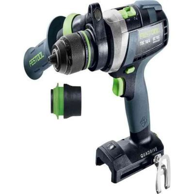 Perceuse-visseuse 18V QUADRIVE TDC 18/4 I-Basic (sans batterie ni chargeur) + Systainer SYS3 - FESTOOL - 575601