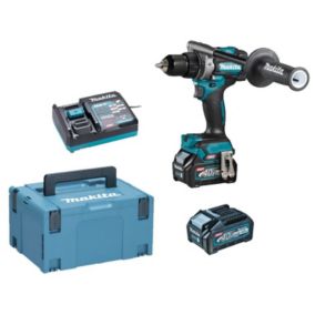 Perceuse-visseuse 40V + 2 batteries 2.5Ah + chargeur + Makpac - MAKITA - DF001GD201