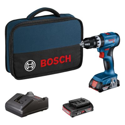 Perceuse visseuse à percussion Bosch Professional GSB 18V-28(28/63/- Nm),2  batteries 4,0Ah, chargeur GAL 18V40, L-BOXX - 06019H400C - Cdiscount  Bricolage