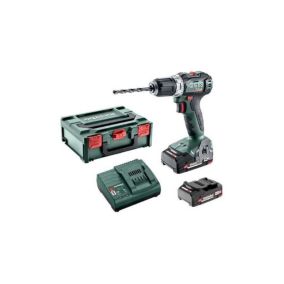 Perceuse visseuse a percussion metabo bs 18 l bl sans fil 55.0 Nm 18 V 2 Ah