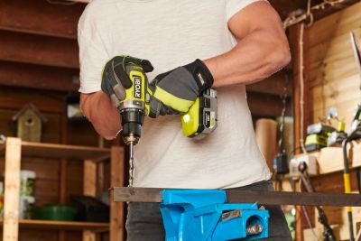 Perceuse-visseuse à percussion RPD18-0 + compresseur R18PI-0 + 1 batterie 2,0 Ah + 1 batterie 4,0 Ah + 1 chargeur 2,0 A Ryobi