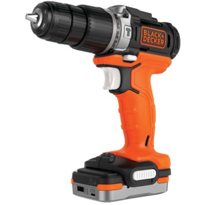 Perceuse visseuse à percussion sans fil Black & Decker BDCHD12S1-QW 12V 40Nm 1x1,5Ah