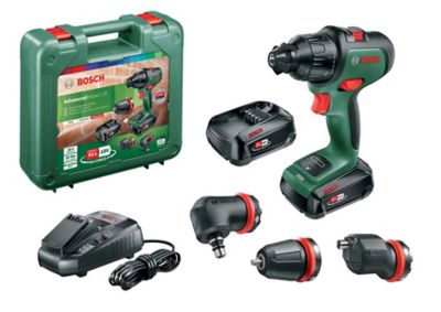 Perceuse visseuse à percussion sans fil Bosch AdvancedImpact set 18V - 2 x 2,5Ah + 3 mandrins