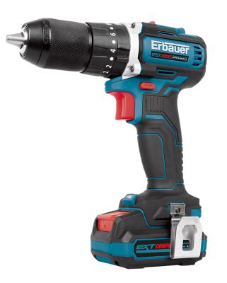 Perceuse visseuse à percussion sans fil Erbauer ECD12-Li-2 12V 40 Nm 1x3AH
