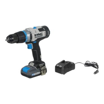 Perceuse visseuse à percussion sans fil Mac Allister 18V MCI1258COM 50Nm 1x2Ah + 74 accessoires