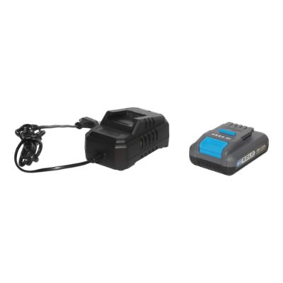 Perceuse visseuse à percussion sans fil Mac Allister 18V MCI1258COM 50Nm 1x2Ah + 74 accessoires