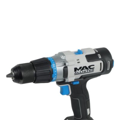 Perceuse visseuse à percussion sans fil Mac Allister 18V MCI1258COM 50Nm 1x2Ah + 74 accessoires