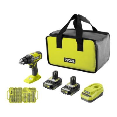 Perceuse-visseuse à percussion sans fil - Ryobi - 18V - RPD18-2C20SA127 - 52 Nm
