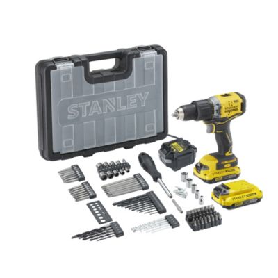 Perceuse à Percussion Stanley FATMAX 18V Brushless - 80 Nm, 35 700 Cps/mn