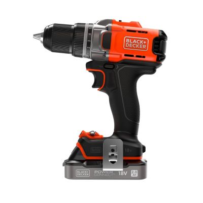 Perceuse Visseuse BLACK+DECKER  18V 2 Batteries 2Ah - En Mallette - BCD382D2XK-QW