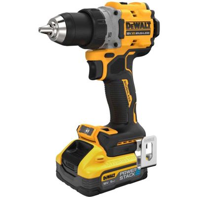 Perceuse visseuse dewalt powerstack sans fil 205.0 Nm 400 W 18 V 5.0 Ah
