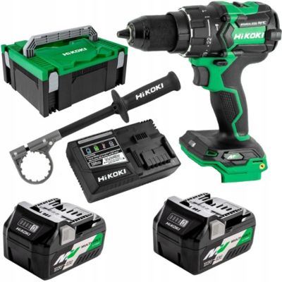 Perceuse-visseuse HIKOKI 36 V brushless DS36DCWRZ - 155 Nm, 2x2,5 Ah Multivolt.