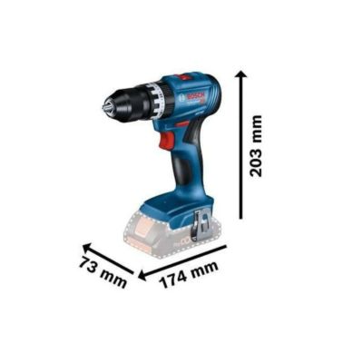 Perceuse visseuse à percussion 18V GSB 18V-45 Professional (sans batterie ni chargeur) - BOSCH - 06019K3300